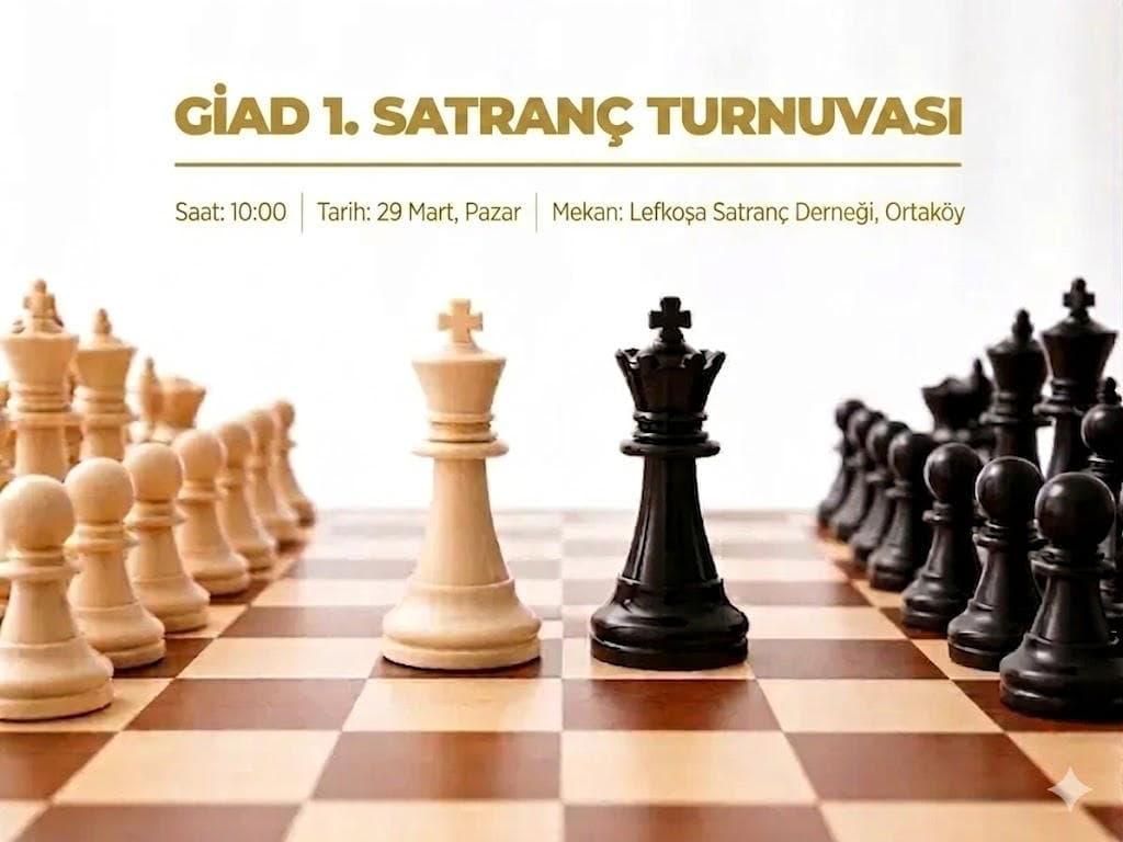 Genç İş İnsanları ve Lefkoşa Satranç Derneği Turnuvası