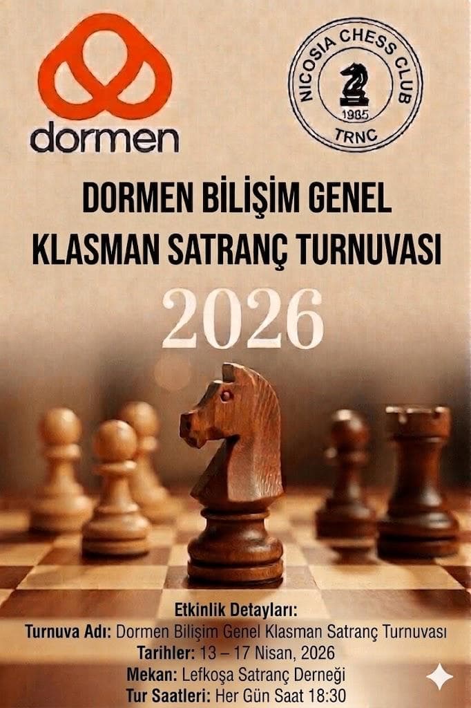 Dormen Bilişim Genel Klasman Satranç Turnuvası